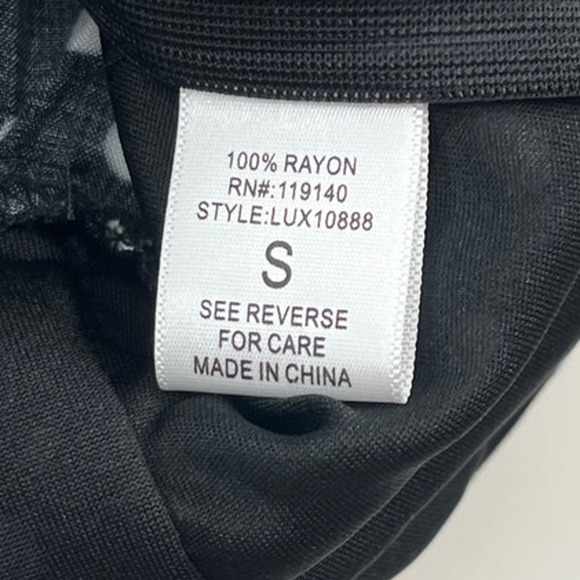 Favlux Deep V-Neck Polka Dot Faux Button Front Pullover Top Small Fitted Cropped - Picture 4 of 11